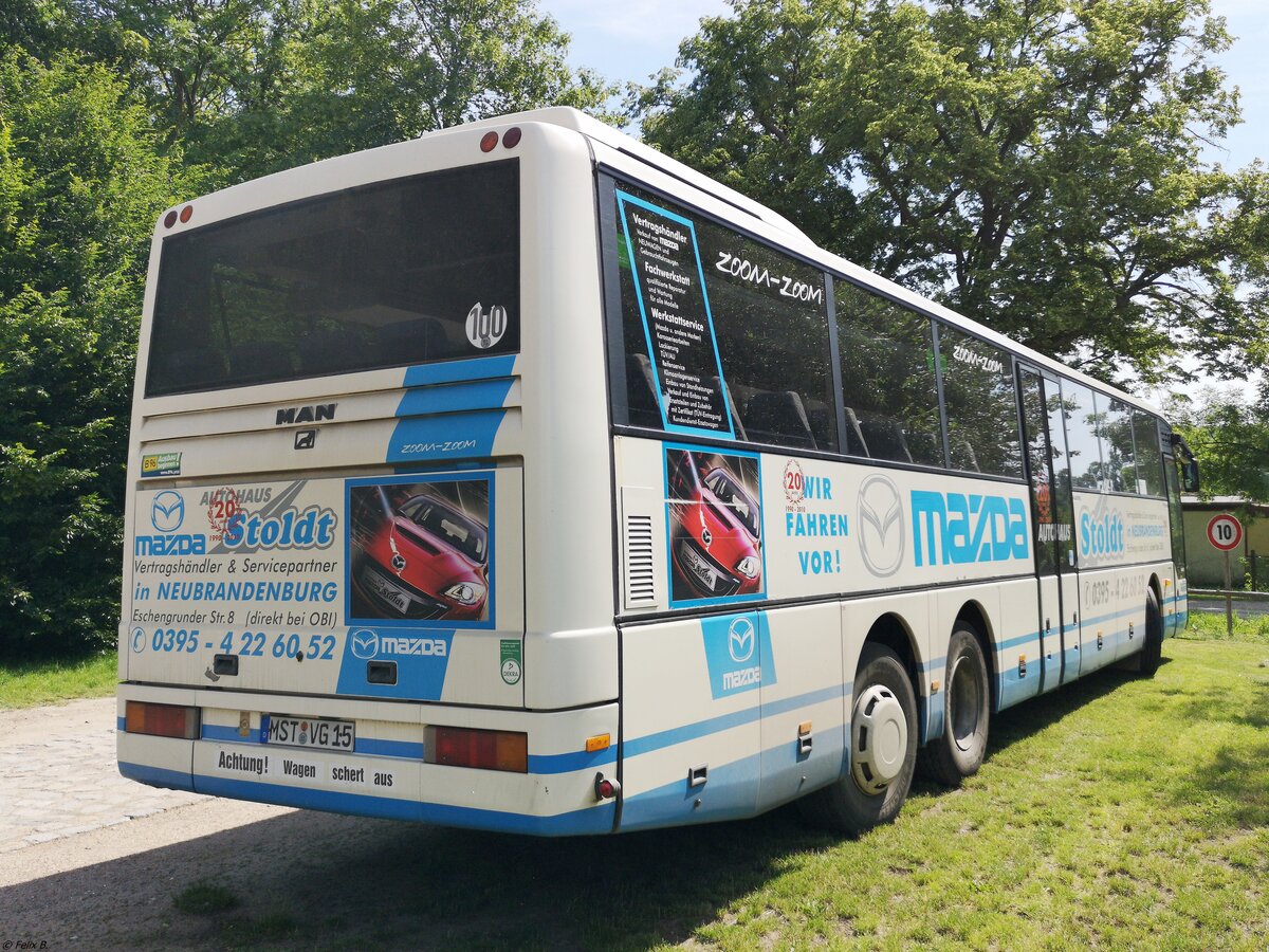 MAN ÜL 313 der MVVG in Neustrelitz.