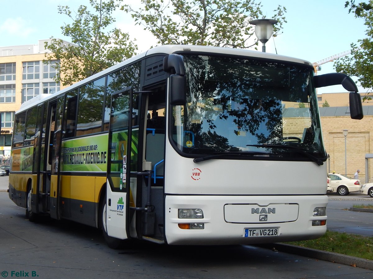 MAN ÜL 313 der Verkehrsgesellschaft Teltow-Fläming in Potsdam.