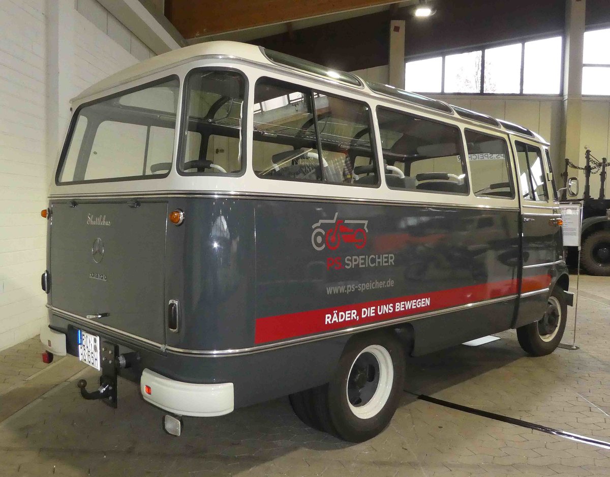 =MB O 319, 55 PS, 1988 ccm, gesehen bei der Technorama Kassel im M�rz 2019