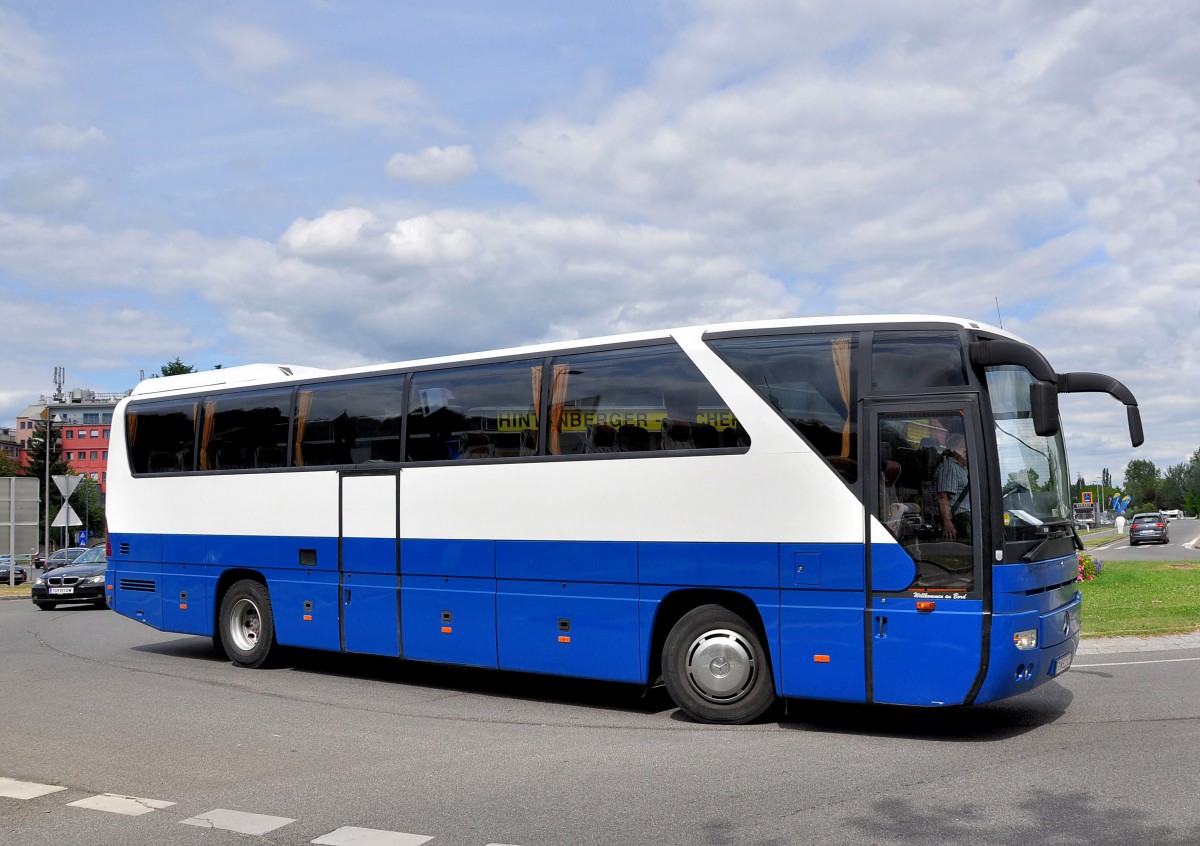 Mercedes Benz Tourismo aus Niedersterreich am 21.6.2014 in Krems.