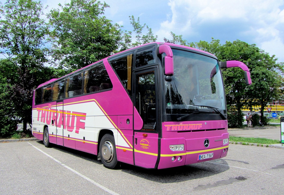 Mercedes Benz Tourismo von Thrauf aus Deutschland am 2.Juni 2014 in Krems.