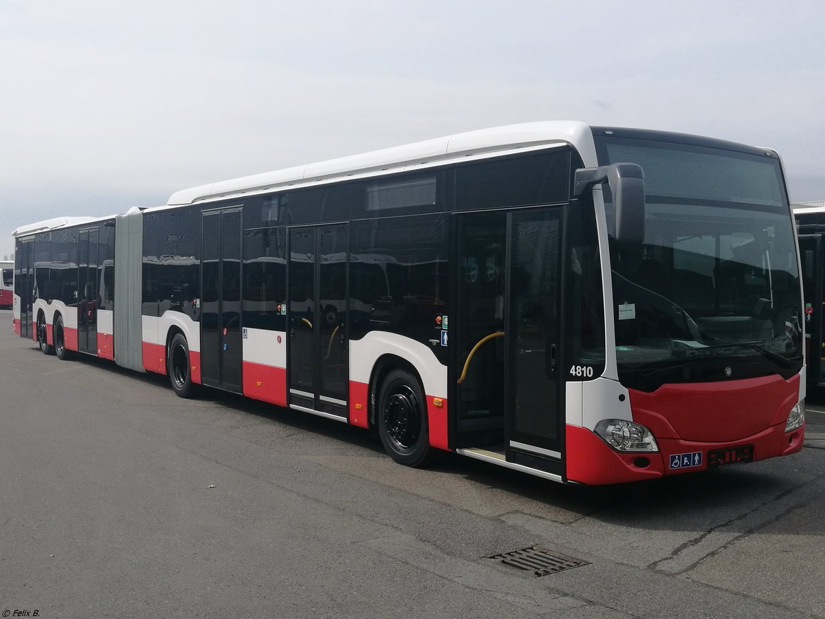 Mercedes CapaCity für die Hamburger Hochbahn AG in Mannheim.