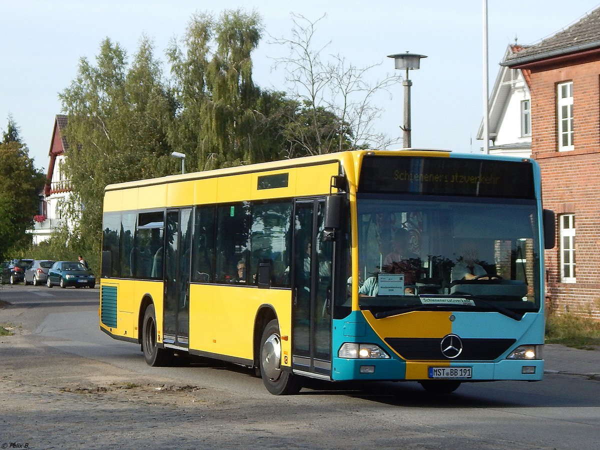 Mercedes Citaro I von B.B.-Reisen aus Deutschland in Burg Stargard.