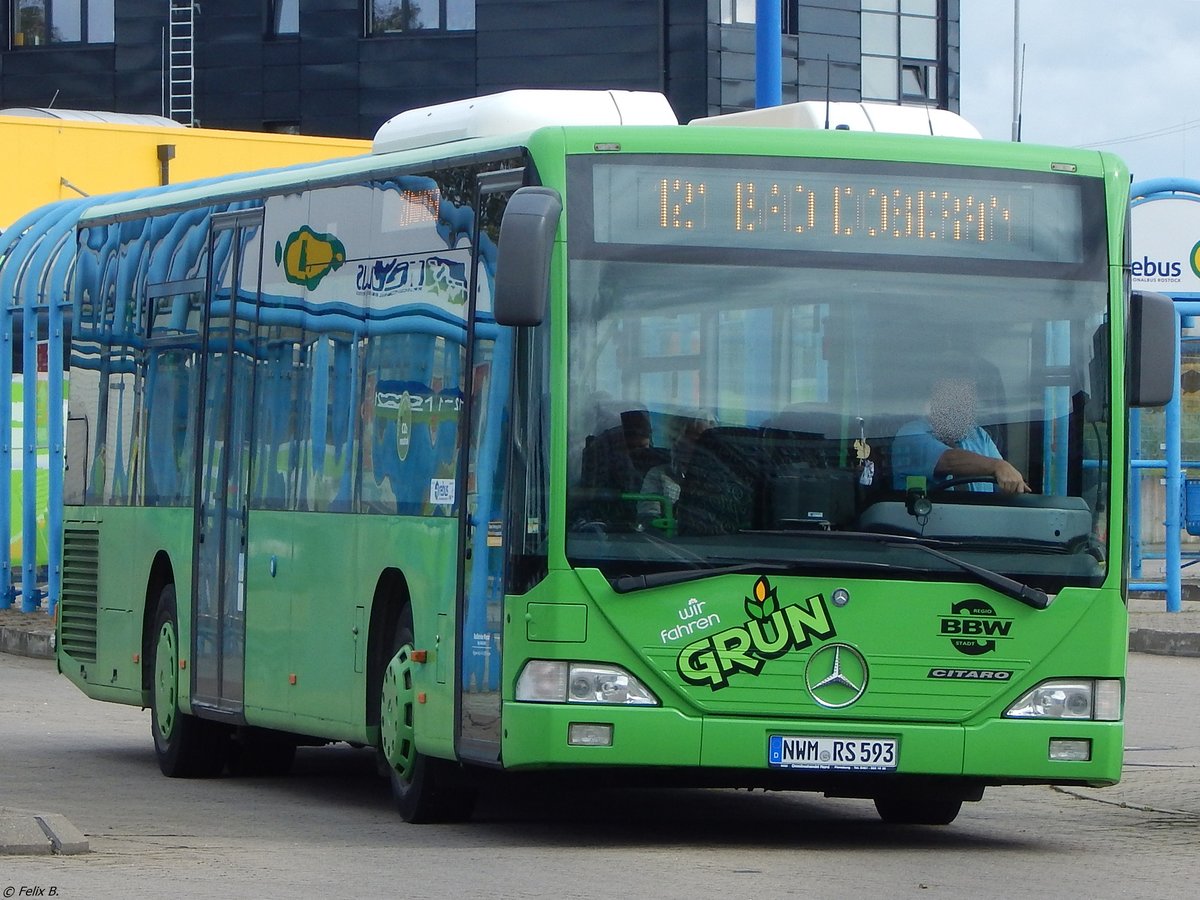 Mercedes Citaro I von BusBetriebe Wismar in Rostock.