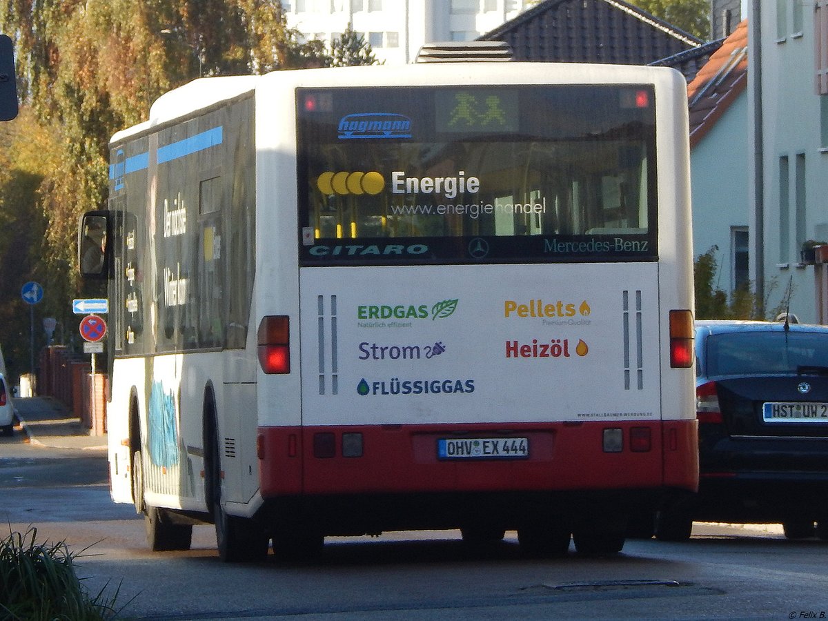 Mercedes Citaro I von Oberhavel Bus Express (ex Hagmann) aus Deutschland in Sassnitz. 