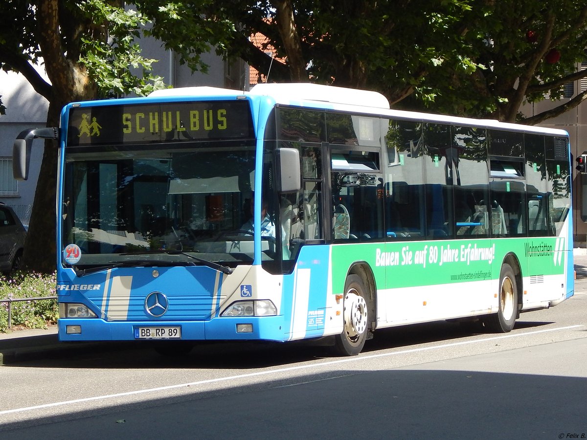 Mercedes Citaro I von Pflieger aus Deutschland in Sindelfingen.