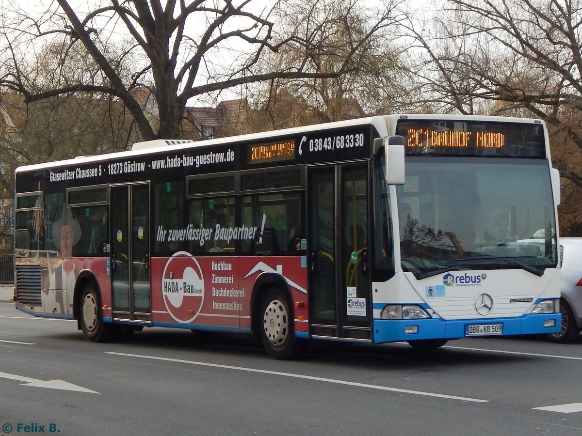 Mercedes Citaro I von Regionalbus Rostock in Güstrow.