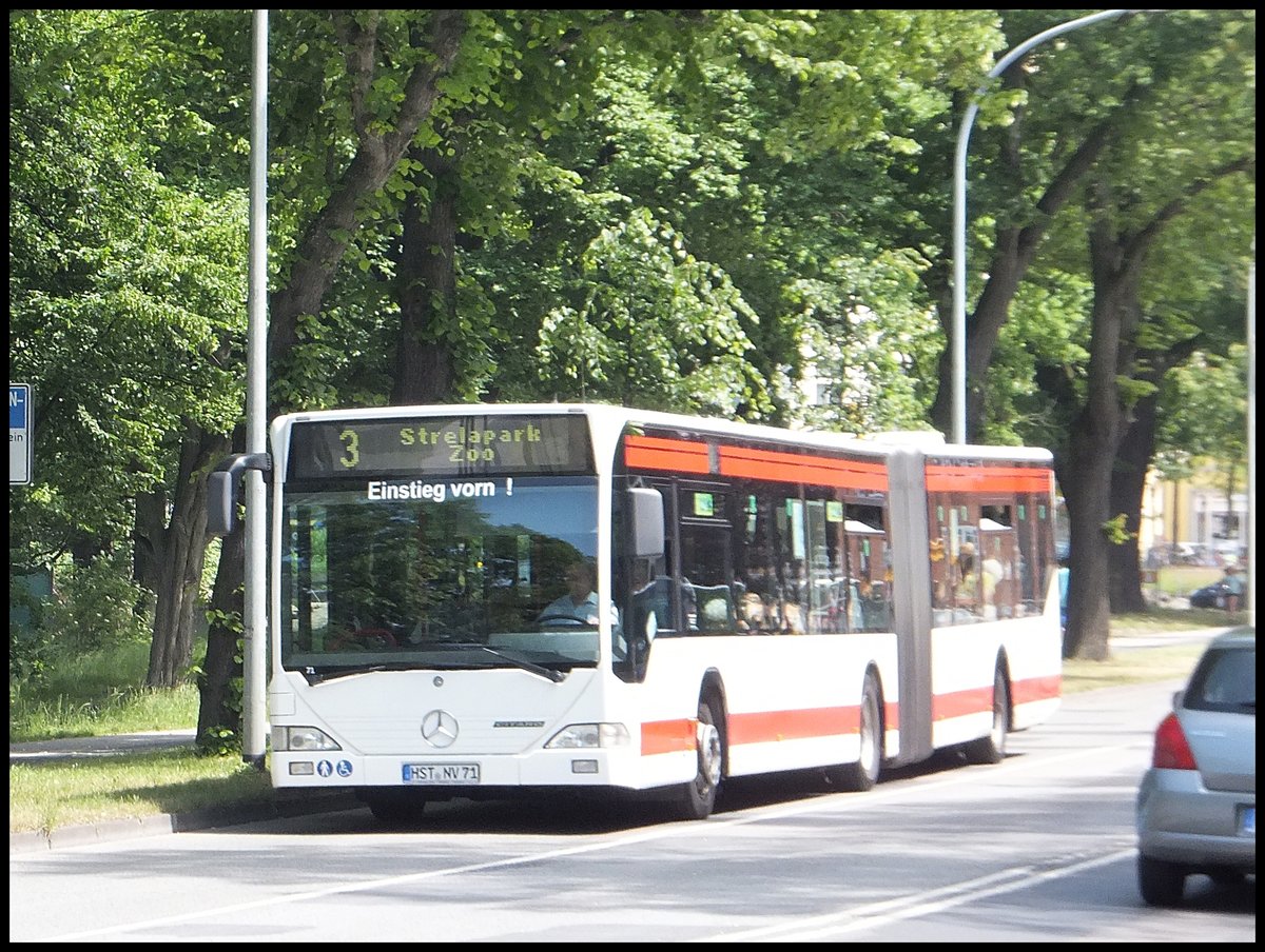 Mercedes Citaro I der Stadtwerke Stralsund in Stralsund.