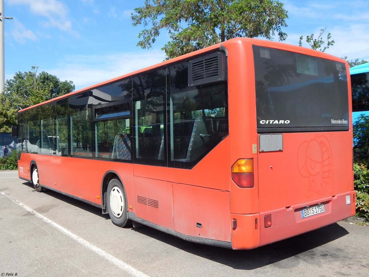 Mercedes Citaro I von Süsser aus Deutschland (exex Chattengau, ex Krada-Reisen) in Sindelfingen.