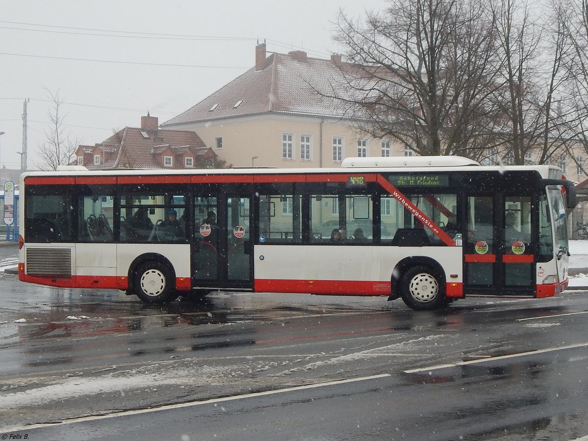 Mercedes Citaro I der Uckermärkische Verkehrs GmbH in Prenzlau.