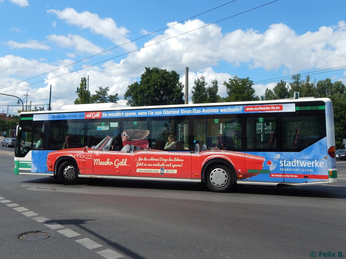 Mercedes Citaro I Ü der Barnimer Busgesellschaft in Eberswalde.