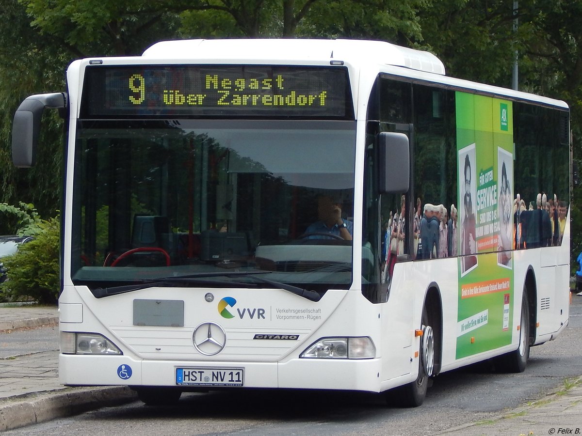 Mercedes Citaro I der VVR in Stralsund. 