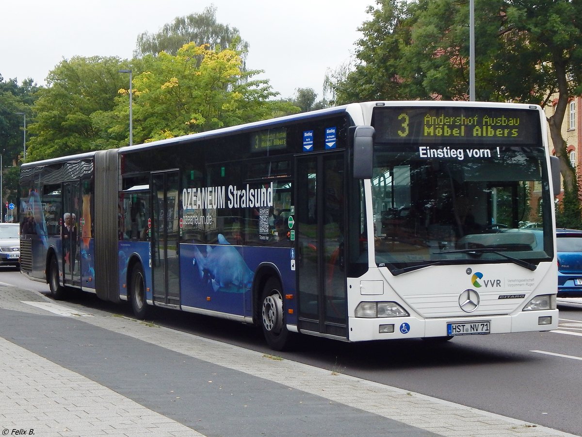 Mercedes Citaro I der VVR in Stralsund. 