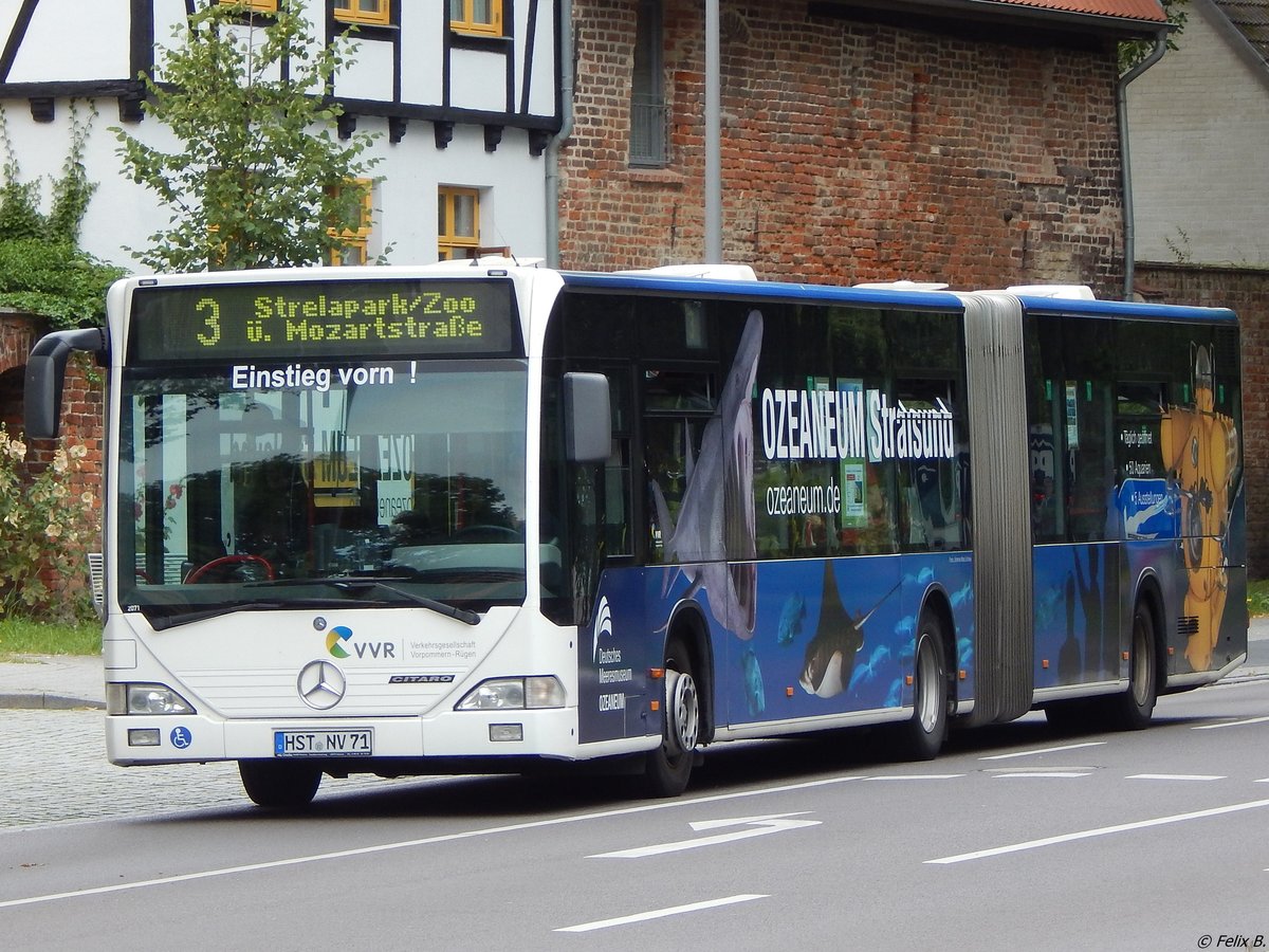 Mercedes Citaro I der VVR in Stralsund.