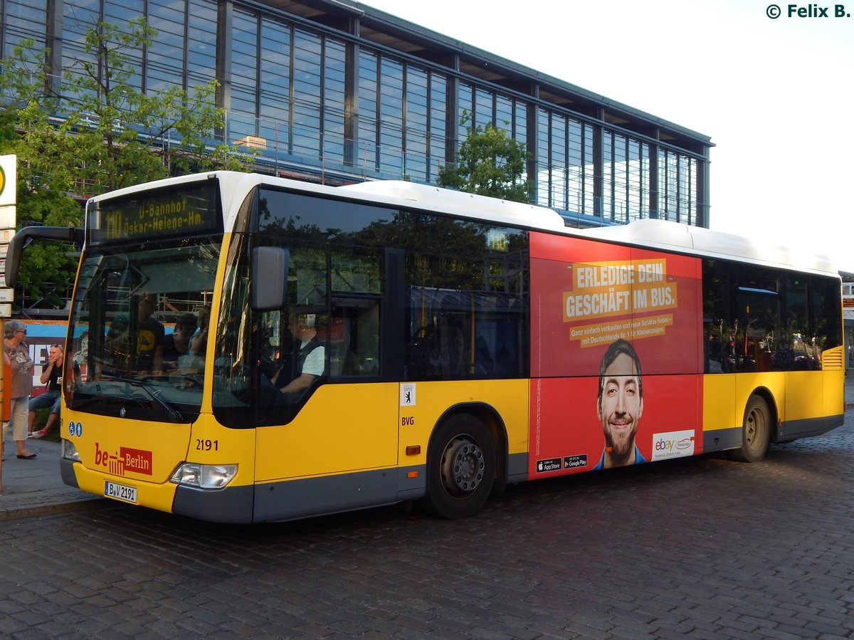 Mercedes Citaro II der BVG in Berlin.