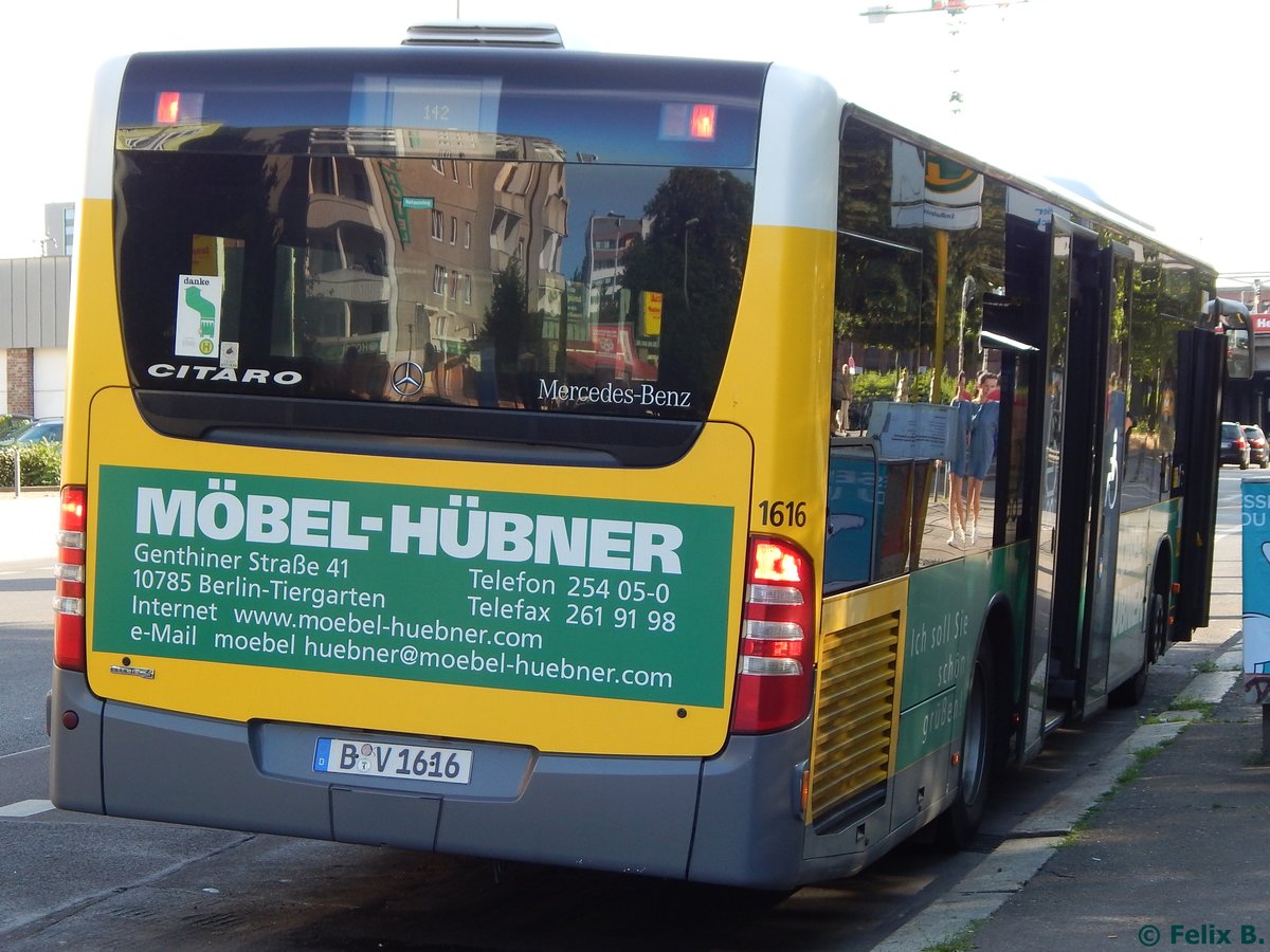 Mercedes Citaro II der BVG in Berlin.