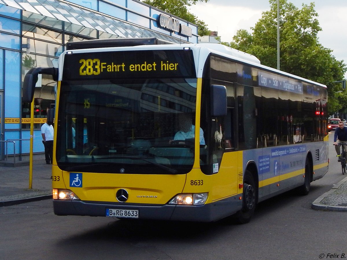 Mercedes Citaro II von Der Südender/Hartmann aus Deutschland in Berlin.