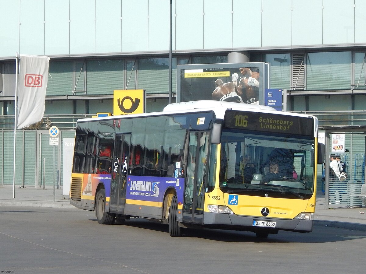 Mercedes Citaro II von Der Südender/Hartmann aus Deutschland in Berlin. 