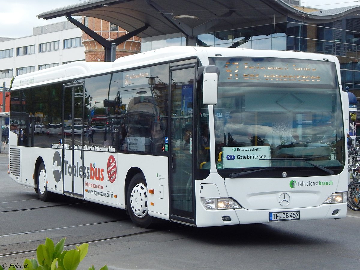 Mercedes Citaro II vom Fahrdienst Brauch aus Deutschland in Potsdam.