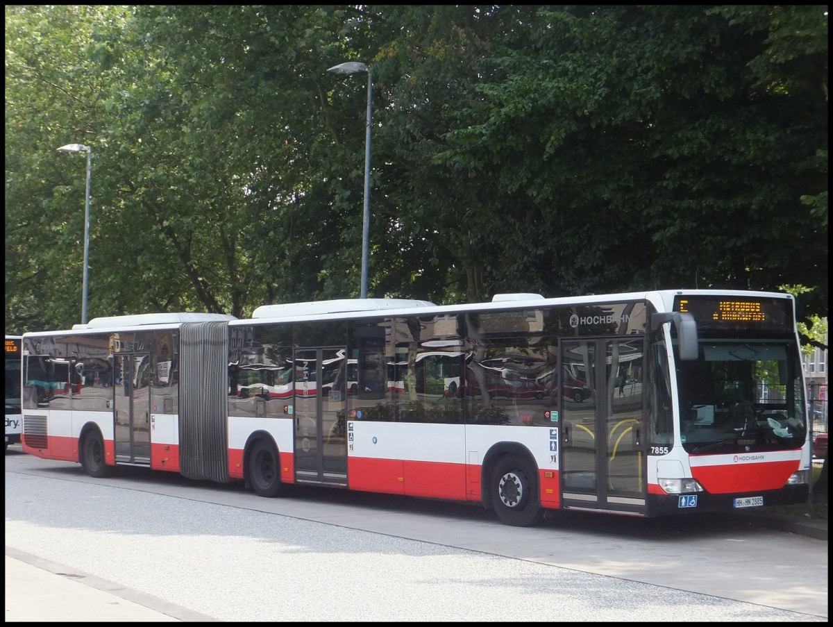 Mercedes Citaro II der Hamburger Hochbahn AG in Hamburg.