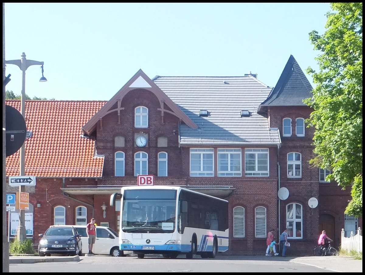 Mercedes Citaro II K der VVR in Sassnitz.