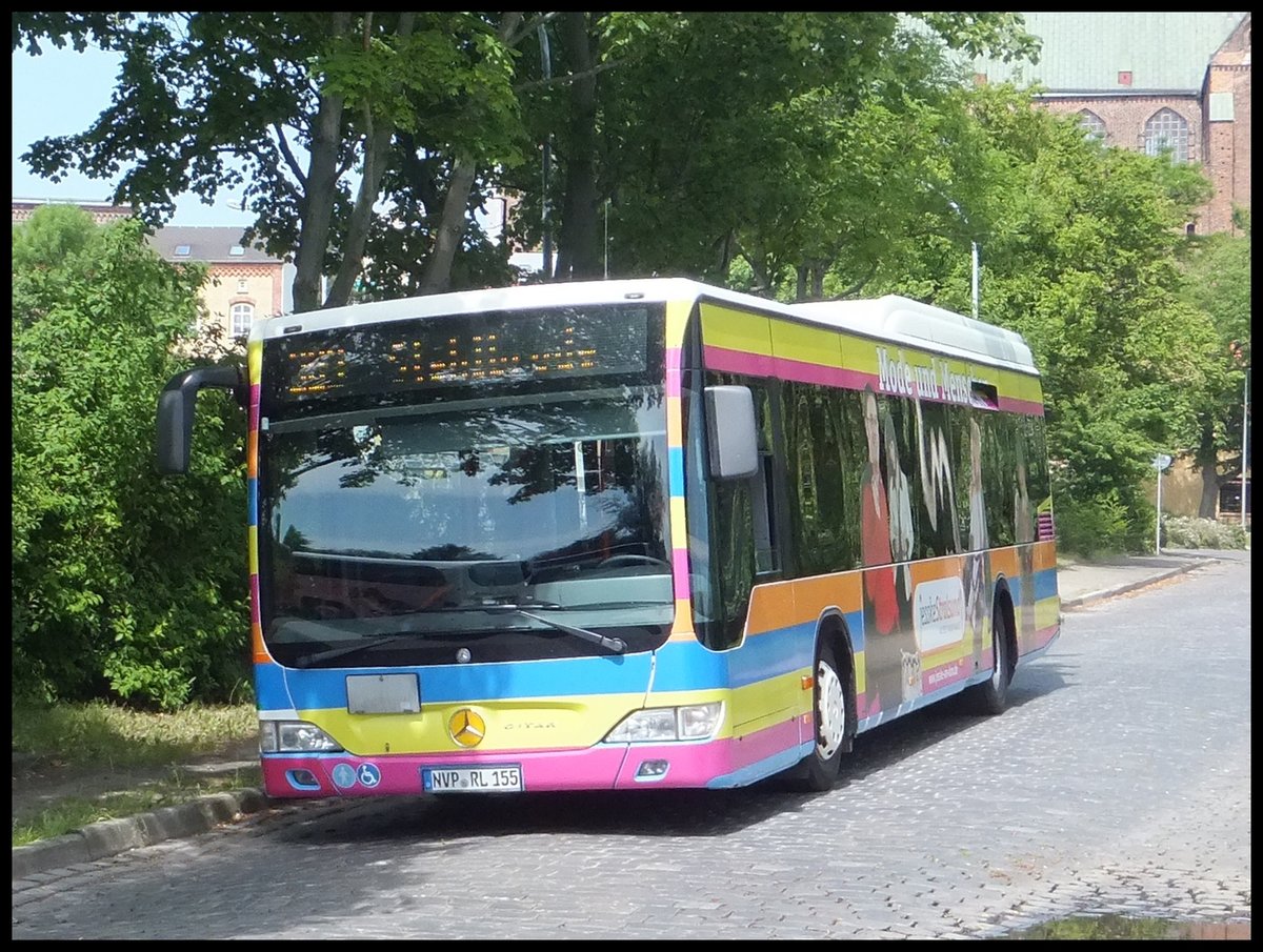 Mercedes Citaro II der Kraftverkehrsgesellschaft mbH Ribnitz-Damgarten in Stralsund.