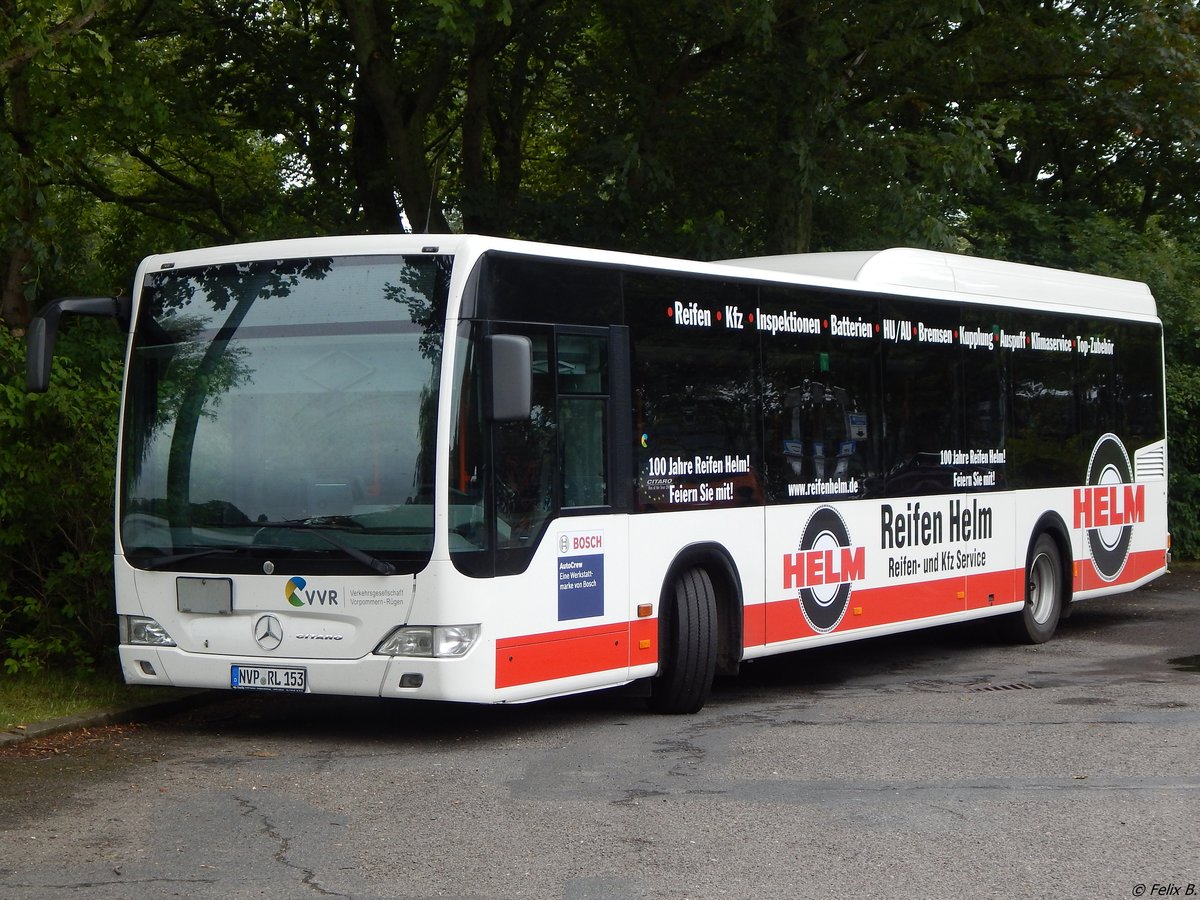 Mercedes Citaro II LE Ü der VVR in Stralsund.