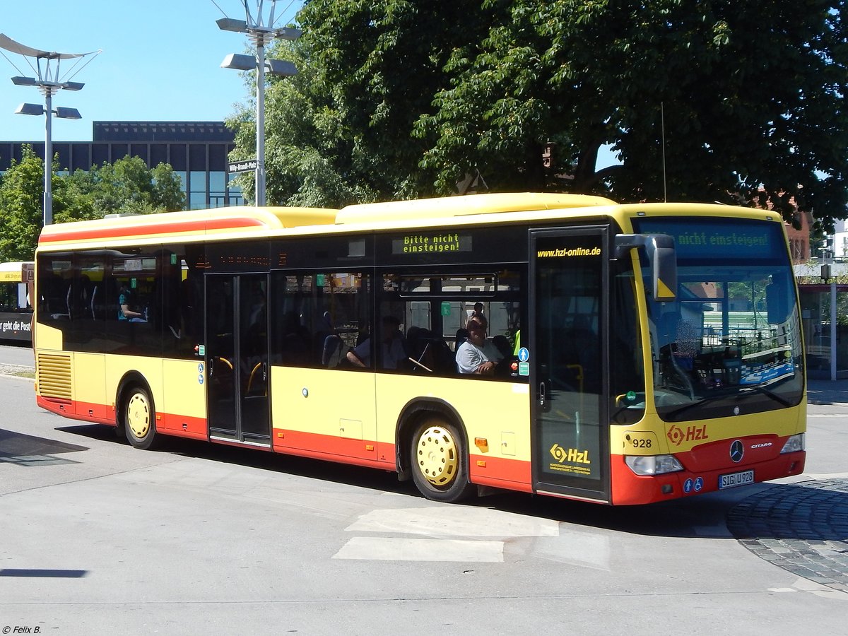 Mercedes Citaro II LE Ü der Hohenzollerische Landesbahn in Reutlingen.