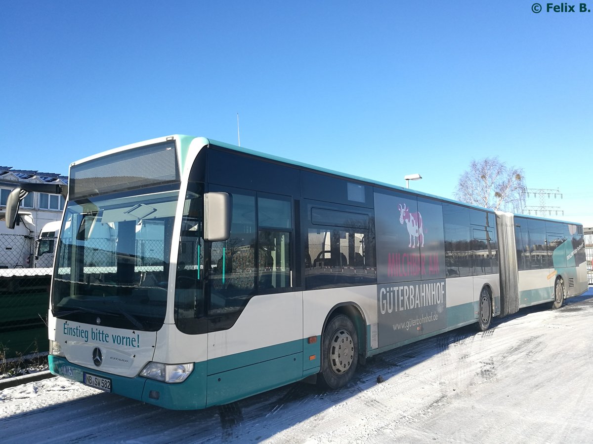 Mercedes Citaro II der Neubrandenburger Verkehrsbetriebe in Neubrandenburg.