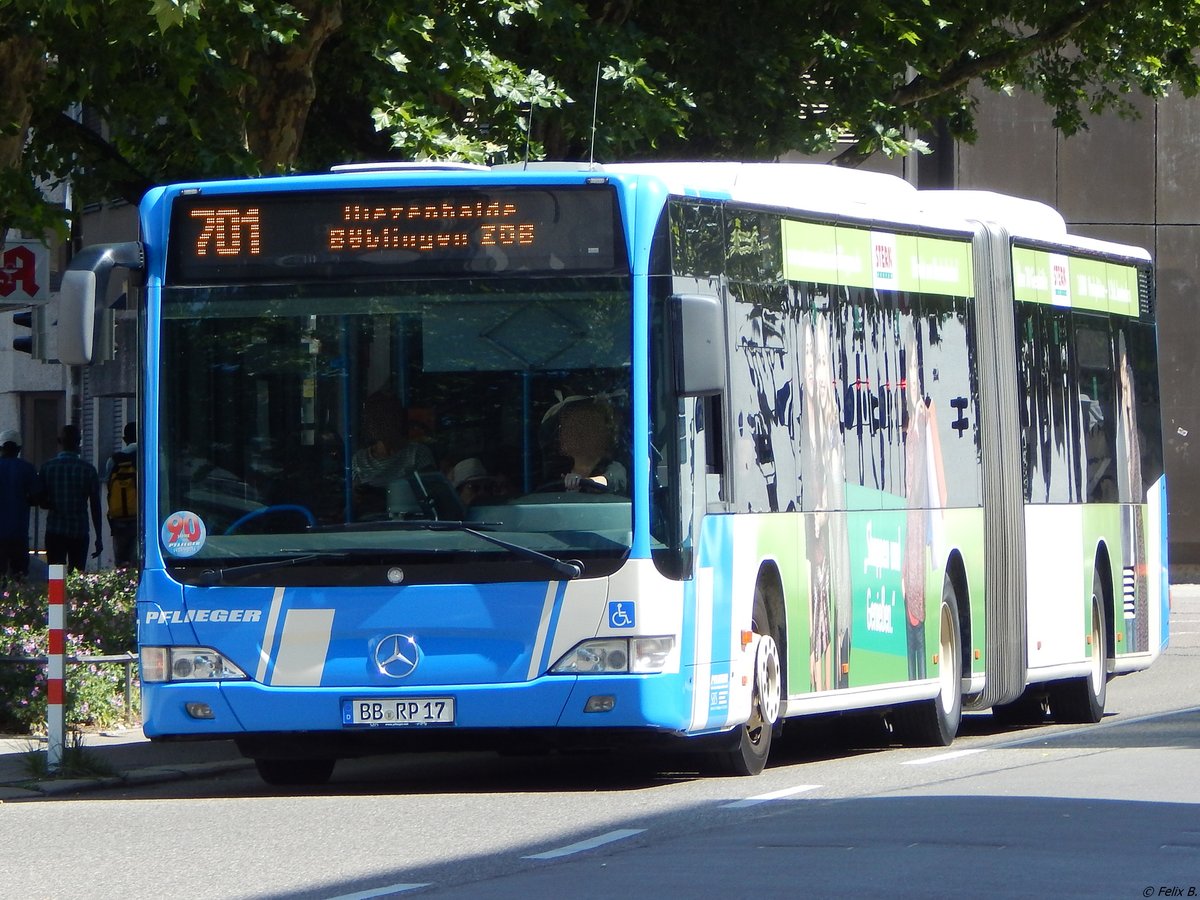 Mercedes Citaro II von Pflieger aus Deutschland in Sindelfingen.