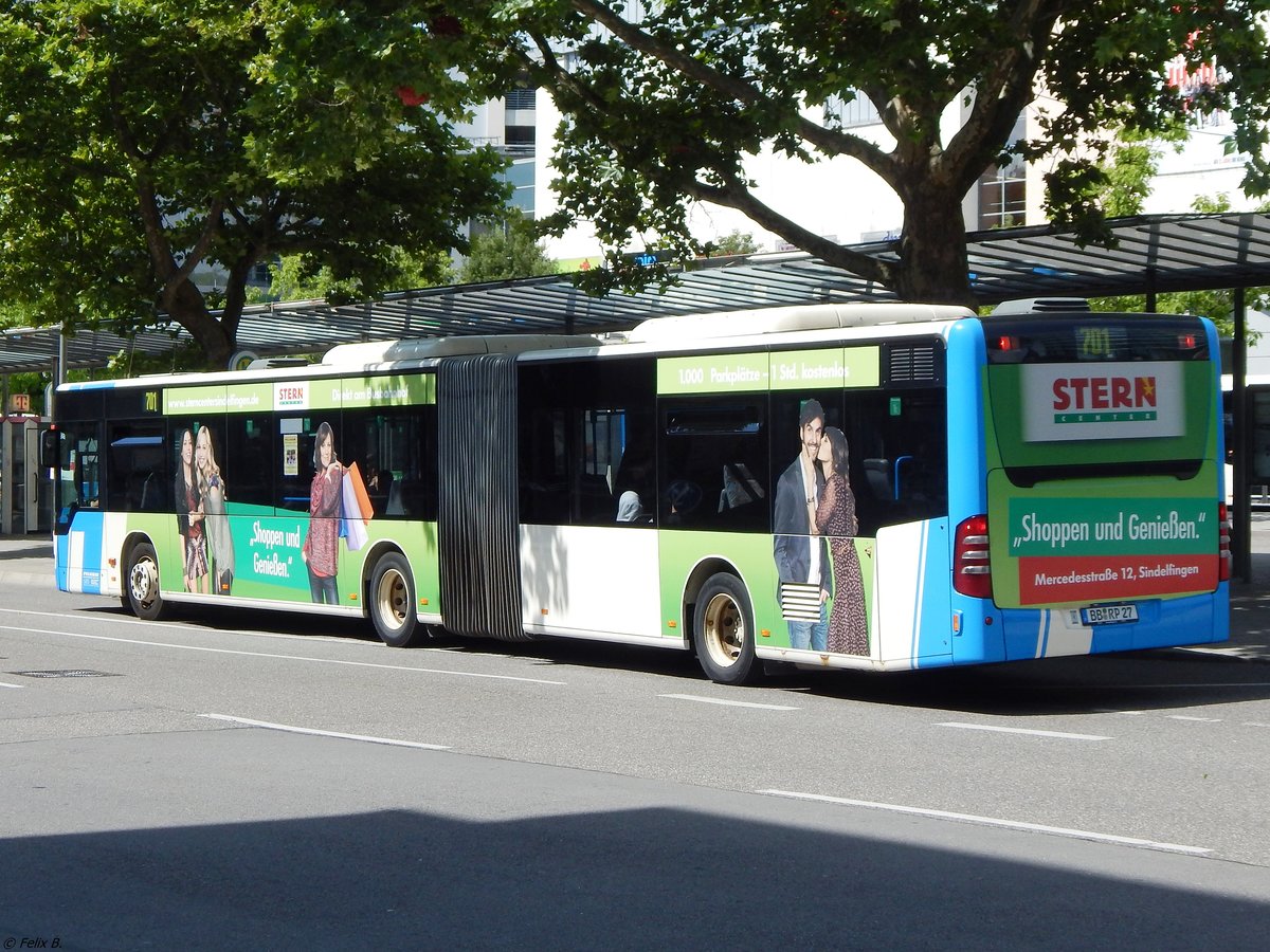 Mercedes Citaro II von Pflieger aus Deutschland in Sindelfingen.