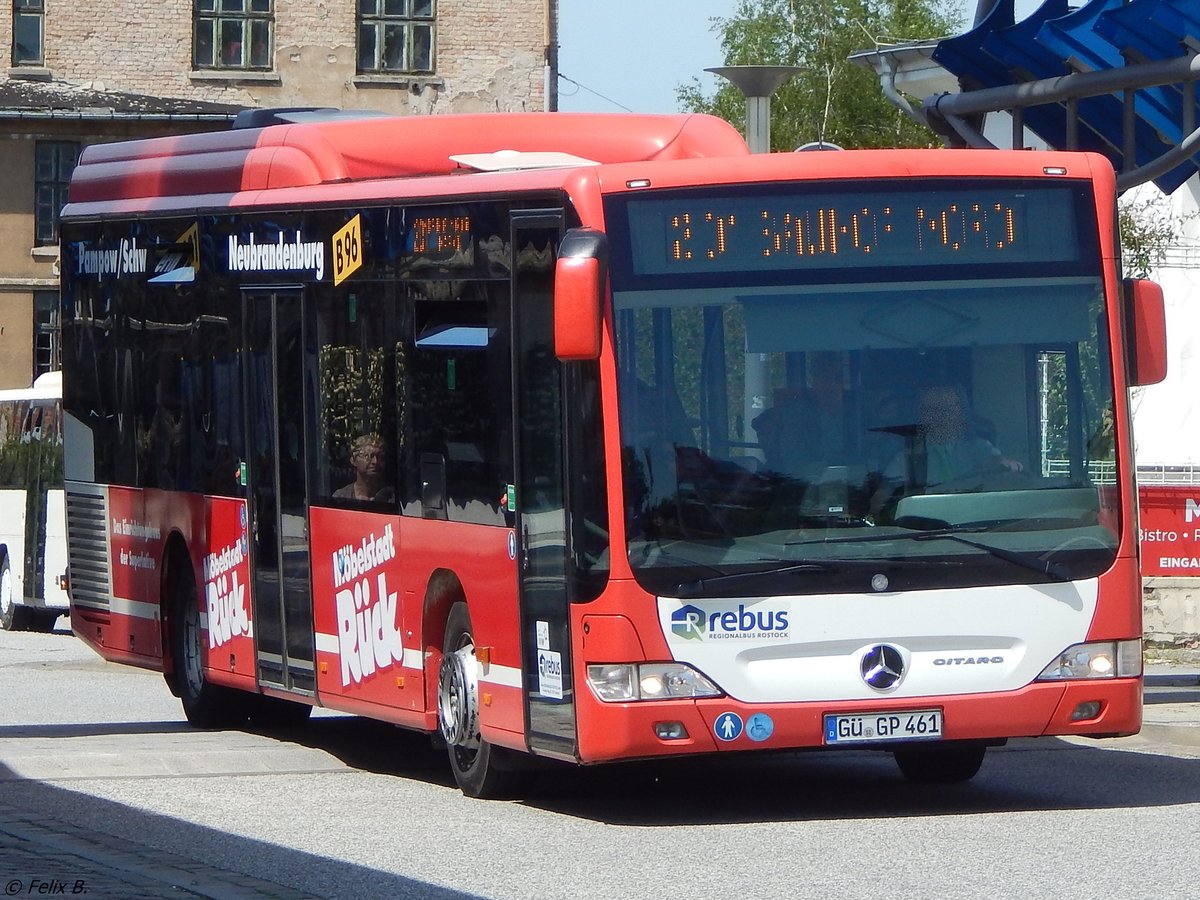 Mercedes Citaro II von Regionalbus Rostock in Güstrow.