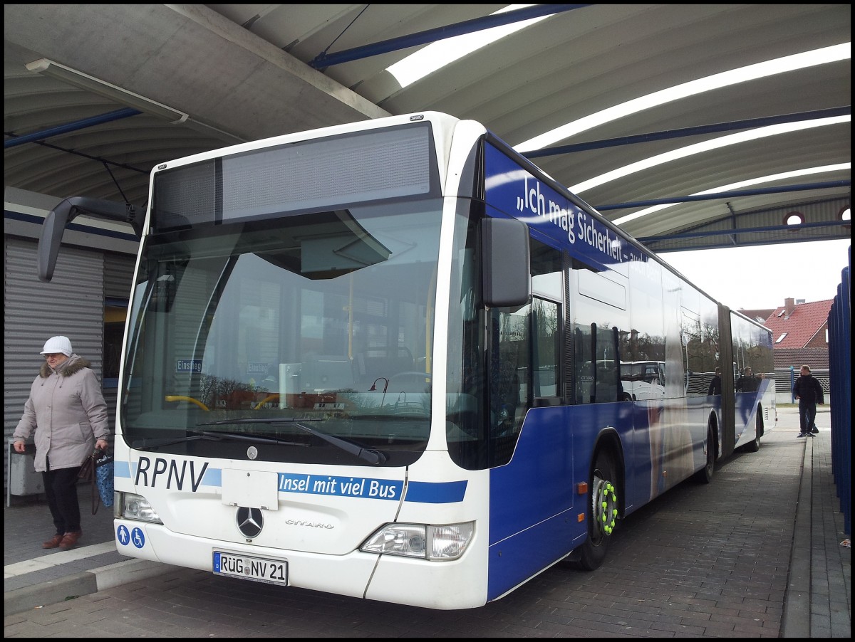 Mercedes Citaro II der RPNV in Bergen.