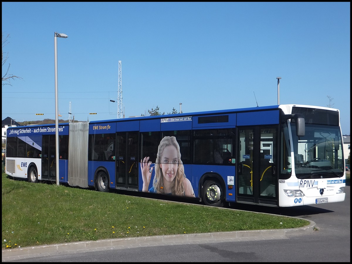 Mercedes Citaro II der RPNV in Sassnitz.