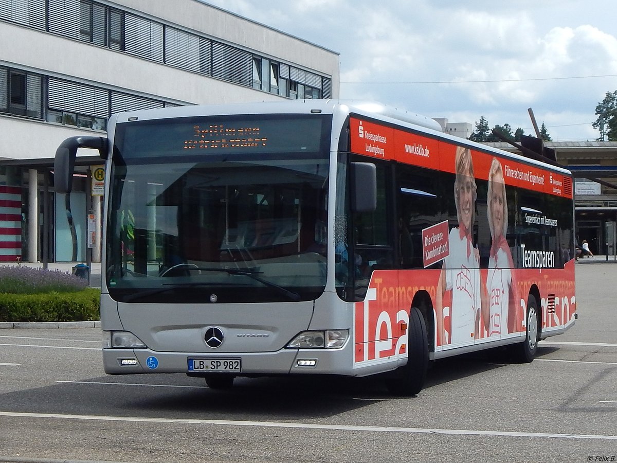 Mercedes Citaro II von Spillmann aus Deutschland in Bietigheim-Bissingen.