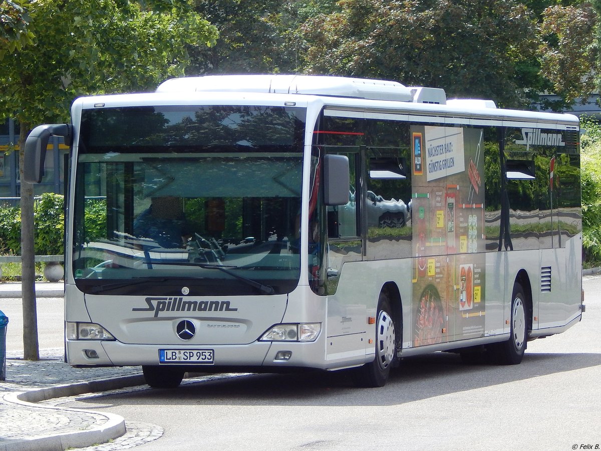 Mercedes Citaro II von Spillmann aus Deutschland in Bietigheim-Bissingen.