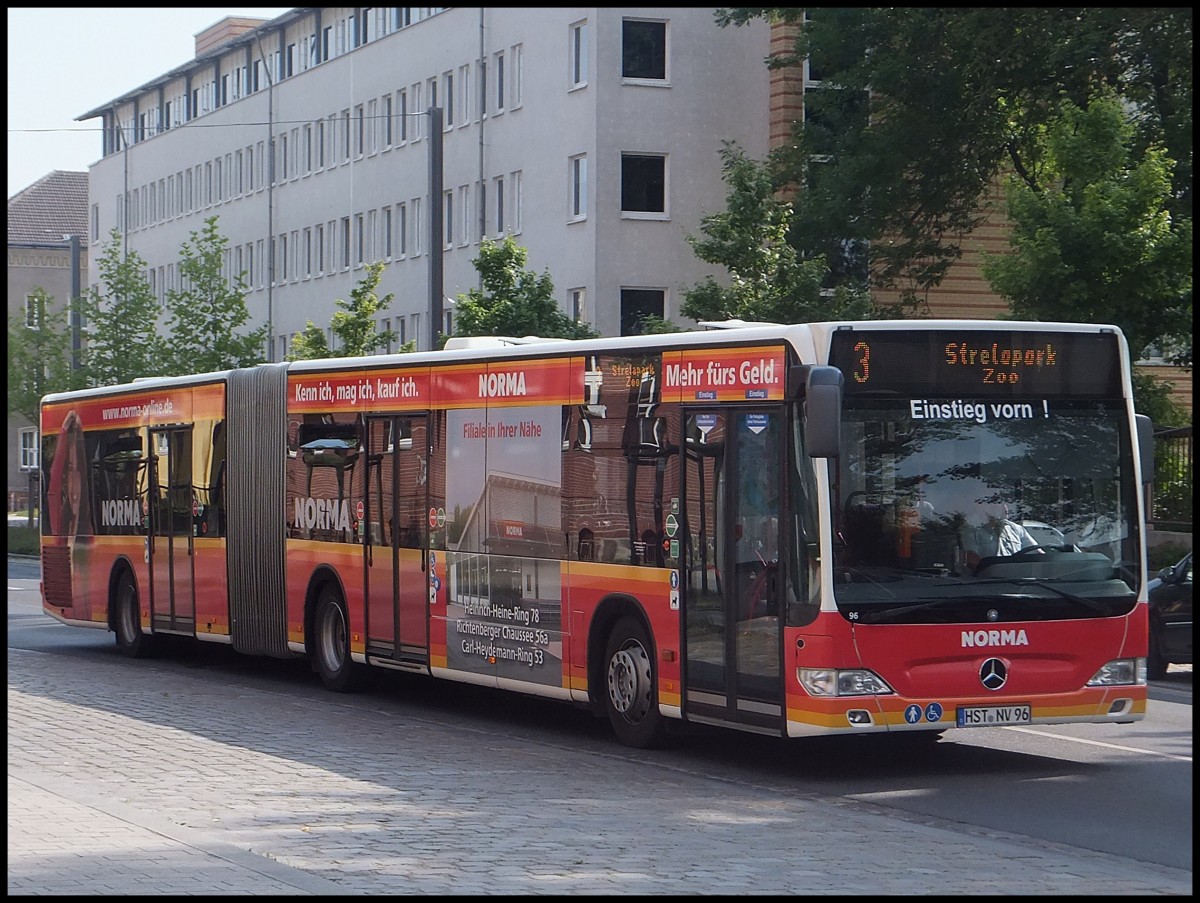 Mercedes Citaro II der Stadtwerke Stralsund in Stralsund.