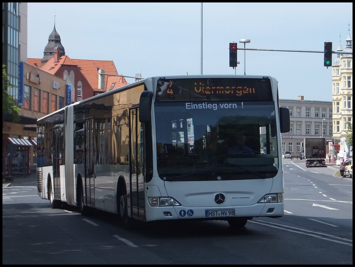 Mercedes Citaro II der Stadtwerke Stralsund in Stralsund.