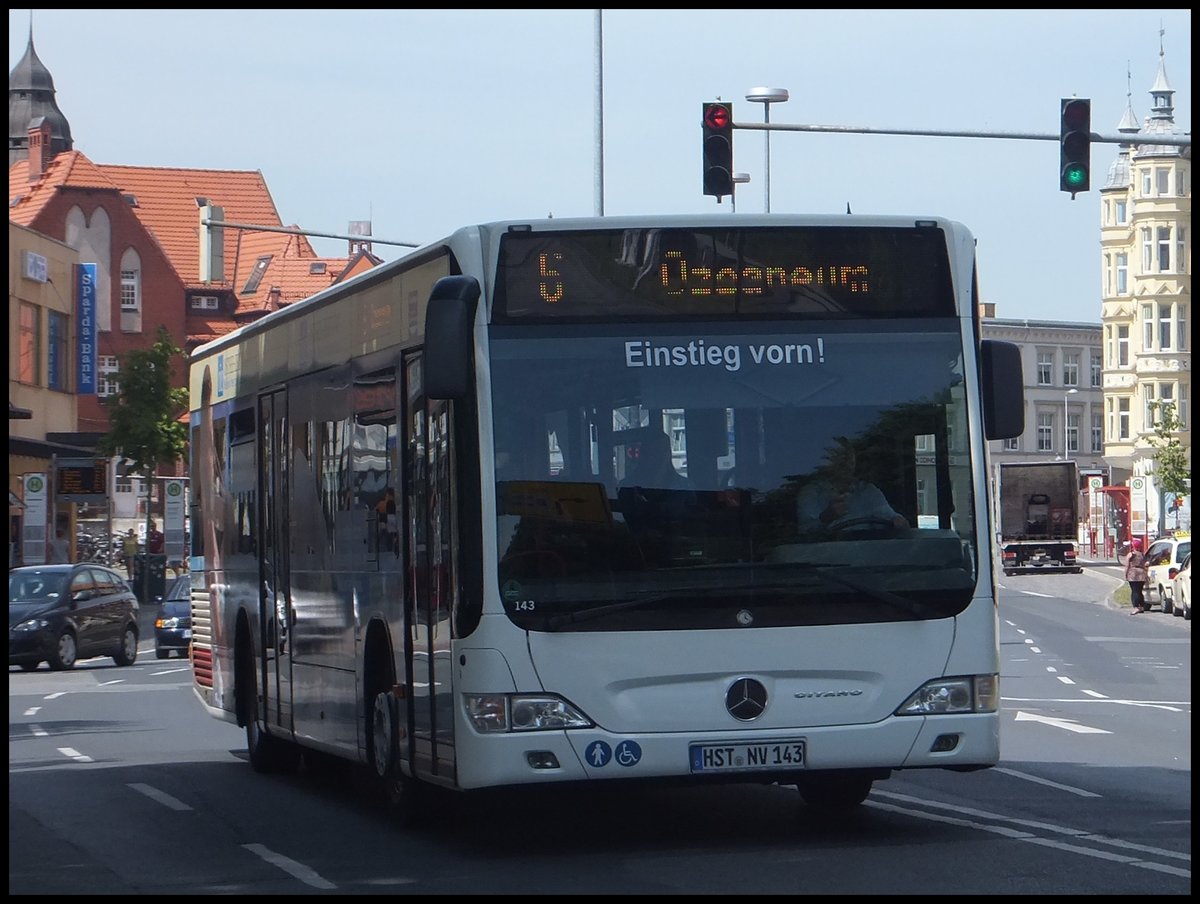 Mercedes Citaro II der Stadtwerke Stralsund in Stralsund.