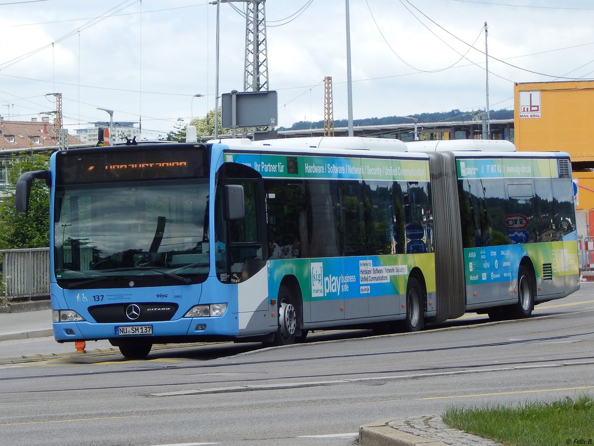 Mercedes Citaro II der SWU in Ulm.