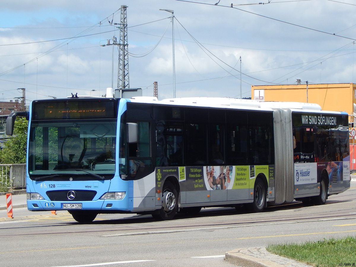 Mercedes Citaro II der SWU in Ulm.