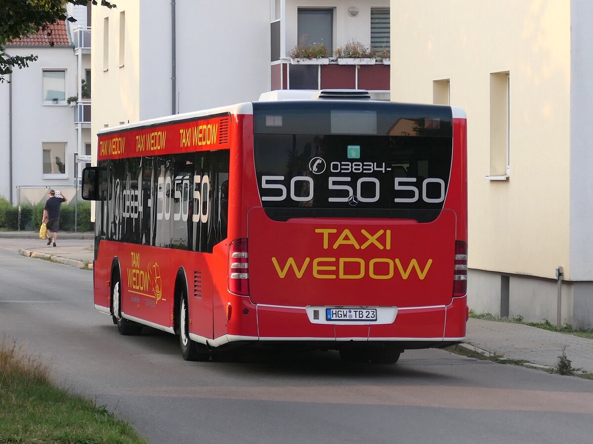 Mercedes Citaro II von Taxi Wedow aus Deutschland in Binz.