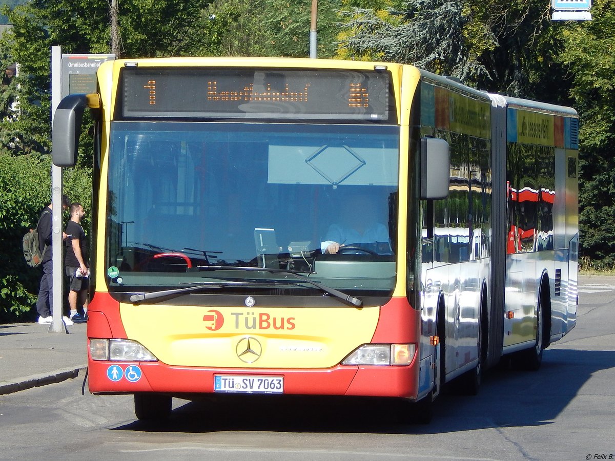 Mercedes Citaro II von TüBus in Tübingen.