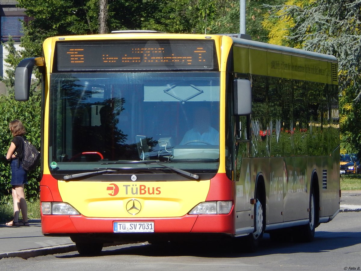 Mercedes Citaro II von TüBus in Tübingen.