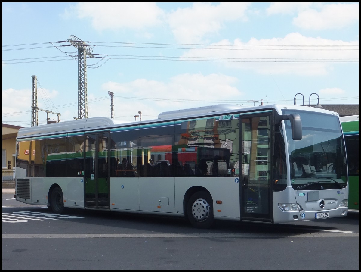 Mercedes Citaro II der Verkehrsgesellschaft Fulda in Fulda.