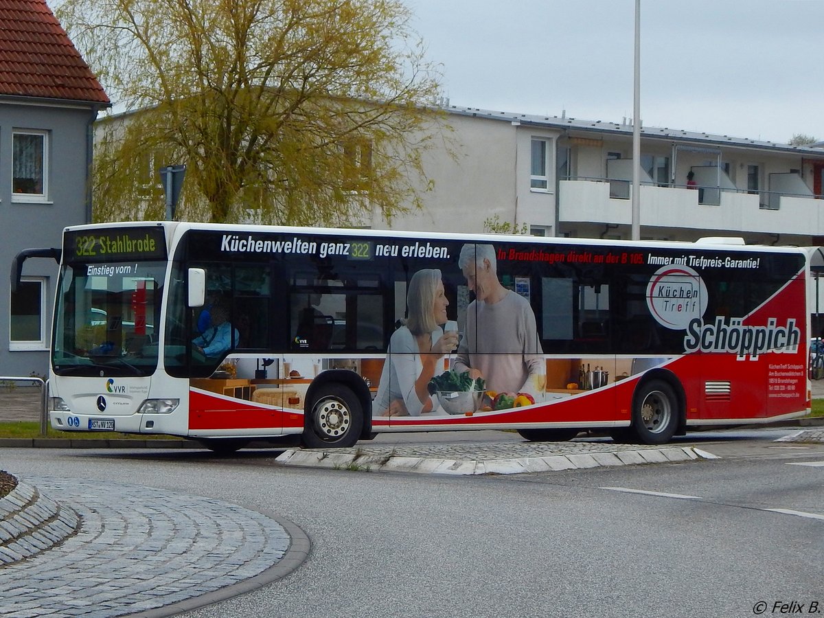 Mercedes Citaro II der VVR in Grimmen.