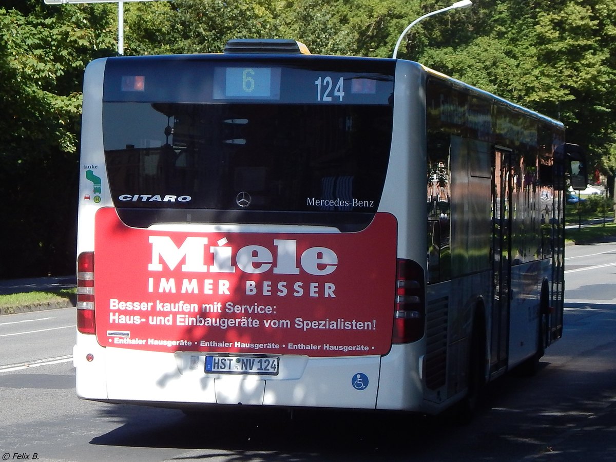 Mercedes Citaro II der VVR in Stralsund.