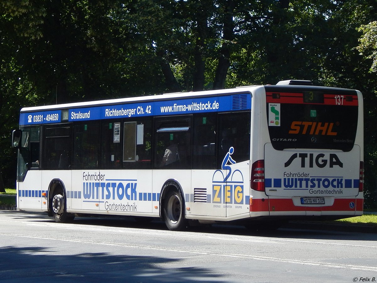 Mercedes Citaro II der VVR in Stralsund.