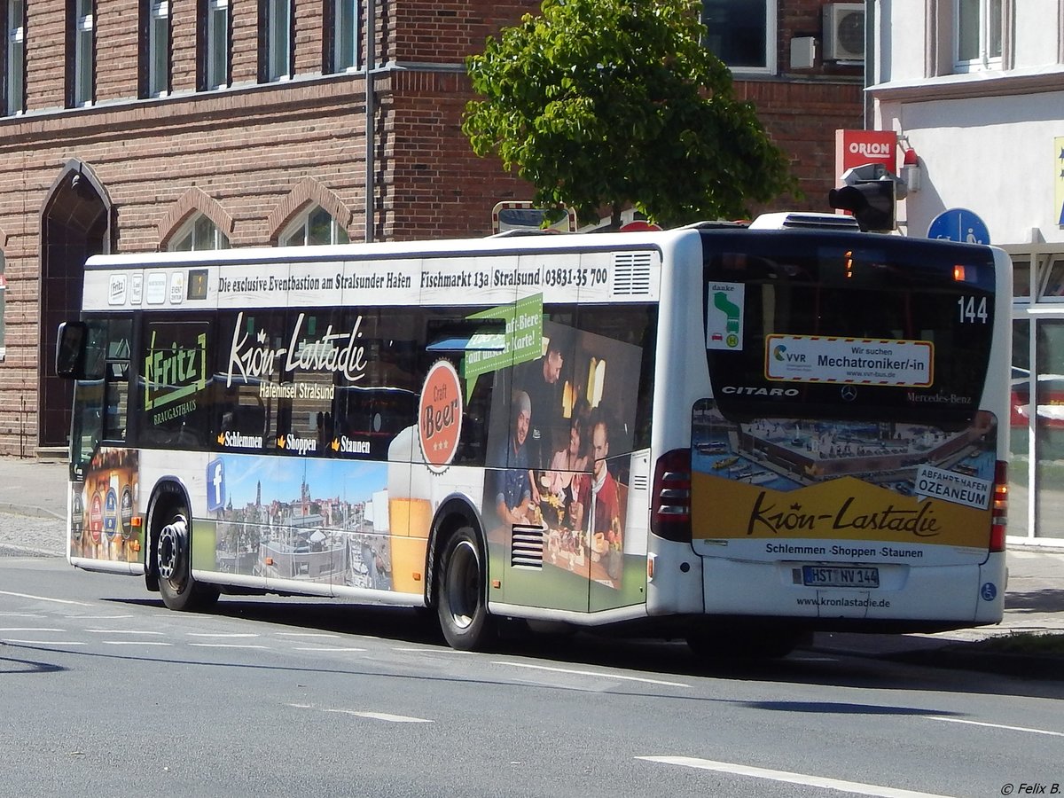 Mercedes Citaro II der VVR in Stralsund.