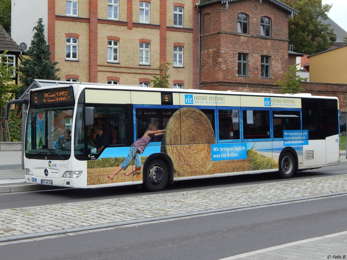 Mercedes Citaro II der VVR in Stralsund.